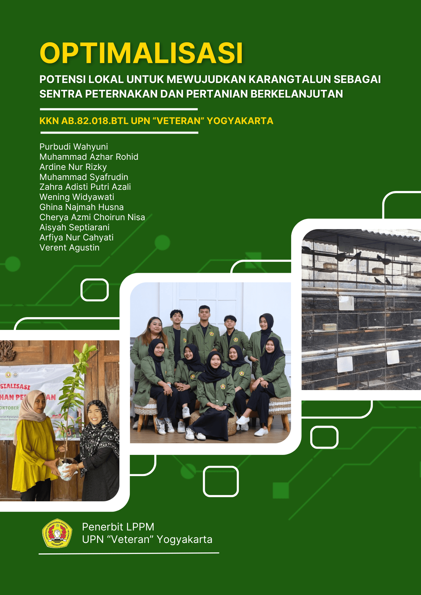 Cover Buku Optimalisasi Potensi Lokal Untuk Mewujudkan Karangtalun Sebagai Sentra Peternakan Dan Pertanian Berkelanjutan